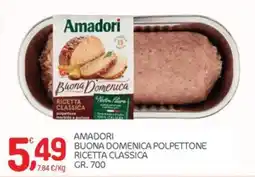 Carni e Affini Supermercati Amadori Buona Domenica Polpettone Ricetta Classica offerta