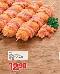 Carni e Affini Supermercati Pollo spiedino al crispy bacon offerta