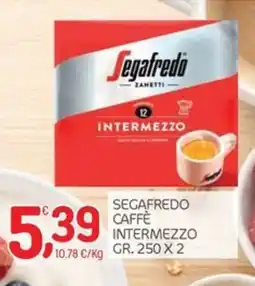 Carni e Affini Supermercati Segafredo Caffè Intermezzo offerta