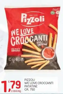 Carni e Affini Supermercati Pizzoli We Love Croccanti Patatine offerta