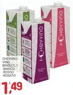 Carni e Affini Supermercati Chevivino vino brick offerta