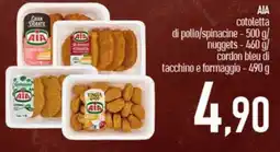 Ciro Amodio AIA cotoletta di pollo/spinacine offerta