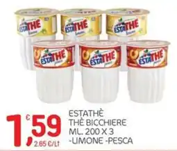 Carni e Affini Supermercati Estathè thè bicchiere offerta