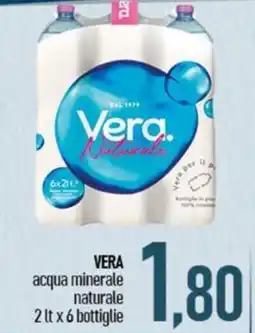 Ciro Amodio Vera acqua minerale naturale offerta