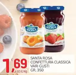 Carni e Affini Supermercati Santa Rosa confettura classica offerta