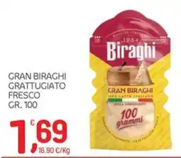 Carni e Affini Supermercati Gran Biraghi grattugiato fresco offerta