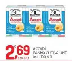 Carni e Affini Supermercati Accadi panna cucina offerta