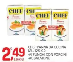 Carni e Affini Supermercati Chef panna da cucina offerta