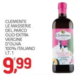 Carni e Affini Supermercati Clemente le masserie del parco olio extra vergine d'oliva offerta