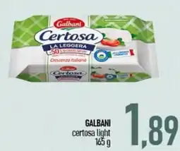 Ciro Amodio Galbani certosa light offerta