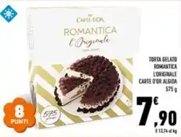 Conad Superstore Torta gelato romantica l'originale Carte d'Or Algida offerta