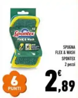 Conad Superstore Spugna flex & wash spontex offerta
