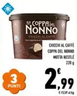 Conad Superstore Coppa del Nonno chicchi al caffè offerta