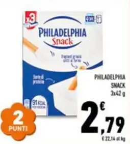Conad Superstore Philadelphia Snack offerta