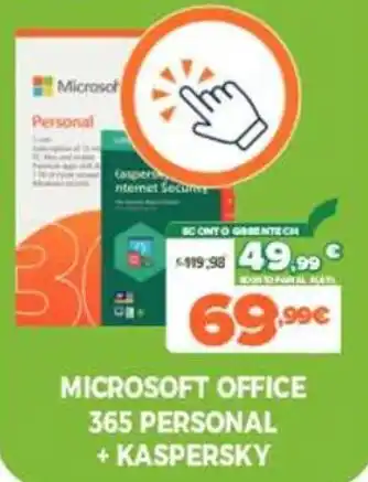 Microsoft Office 365 Personal + kaspersky