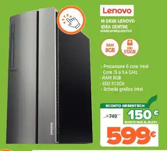 Expert Di Lella Lenovo M-Desk Idea Centre offerta
