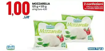 Eurospin Mozzarella 125 g +125 g offerta