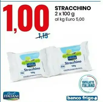 Eurospin Stracchino 2x 100 g offerta