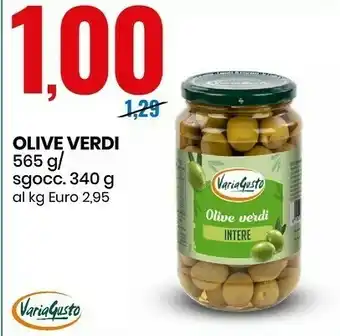 Eurospin Olive verdi 565 g offerta