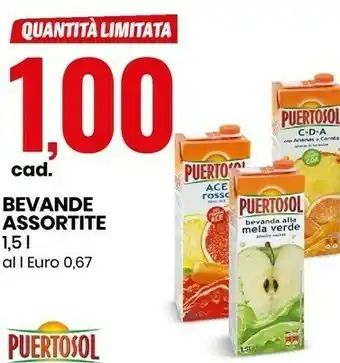 Bevande assortite 1.5 l