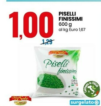 Eurospin Piselli finissimi 600 g offerta