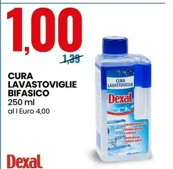 Eurospin Cura lavastoviglie bifasico 250 ml offerta