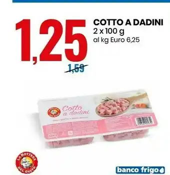 Cotto a dadini 200 g