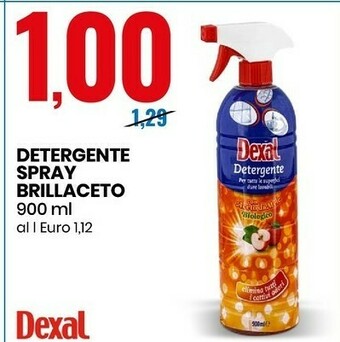 Eurospin Detergente spray brillaceto 900 ml offerta