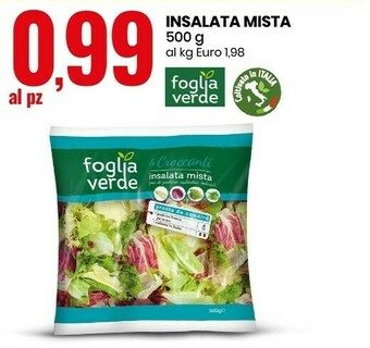 Eurospin Insalata mista 500 g offerta