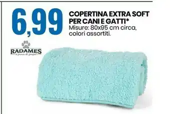 Eurospin Copertina extra soft per cani e gatti offerta