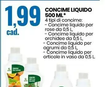 Concime liquido 500 ml