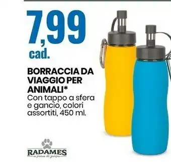 Eurospin Borraccia da viaggio per animali offerta