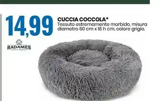 Eurospin Cuccia coccola grigio offerta