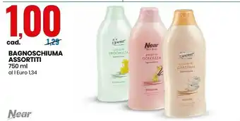 Eurospin Near bagnoschiuma 750 ml offerta