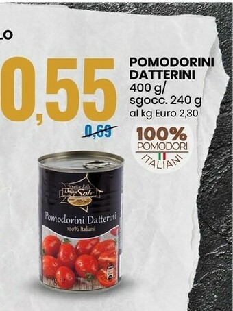 Eurospin Pomodorini datterini 400 g offerta