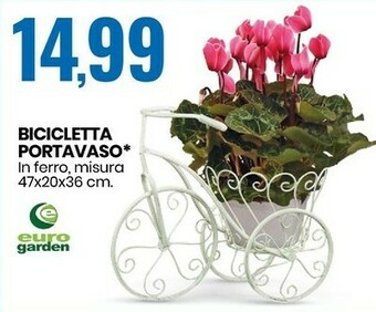 Bicicletta portavaso