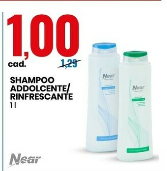 Eurospin Near shampoo addolcente 1000 ml offerta