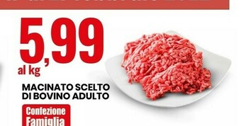 Eurospin Macinato scelto di bovino adulto offerta