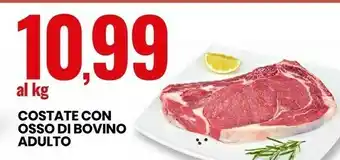 Eurospin Costate con osso di bovino adulto offerta
