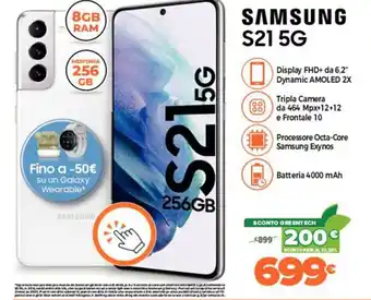Expert Di Lella Samsung S21 5G offerta