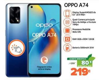 Expert Di Lella Oppo A74 offerta