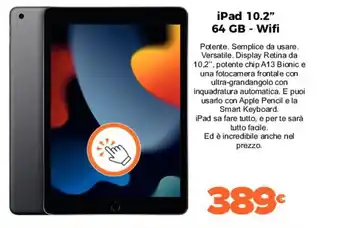 iPad 10.2" 64 GB - Wifi