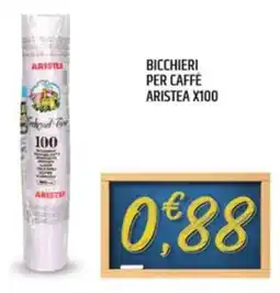 Ard Discount Bicchieri per caffè Aristea offerta