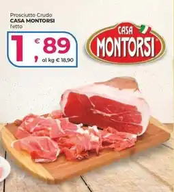 Alter Discount Prosciutto Crudo Casa Montorsi offerta