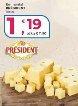 Alter Discount Emmental Président offerta