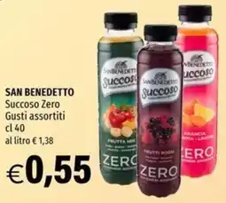 Hurrà San Benedetto Succoso Zero offerta