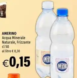 Hurrà Amerino Acqua Minerale Naturale, Frizzante offerta