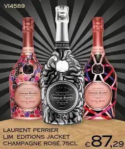 Italy Cash and Carry Laurent Perrier Lim. Editions Jacket Champagne Rosé offerta