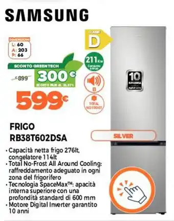 Expert Di Lella Samsung Frigo RB38T602DSA offerta