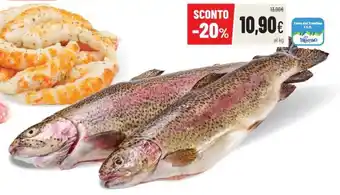 Trote salmonate del Trentino IGP Astro